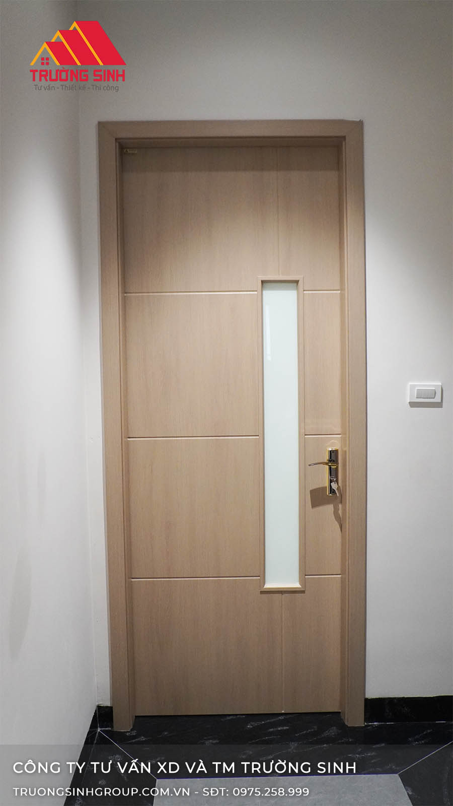 Thiết kế cửa có ofix hiện đại